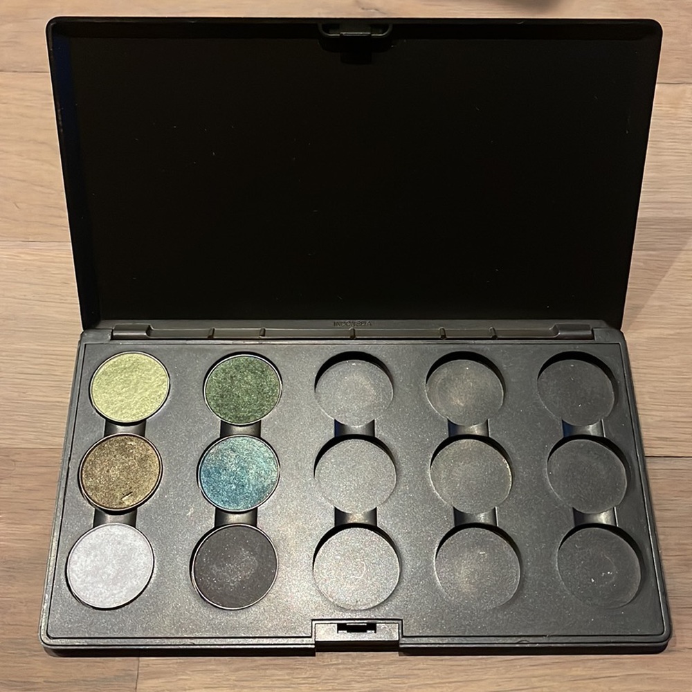 MAC Cosmetics Pan Pro 15 Magnetic Eyeshadow Palette + 4 MAC eyeshadows!!